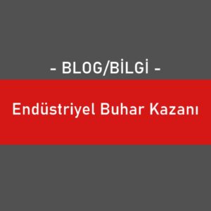 Endüstriyel Buhar Kazanı