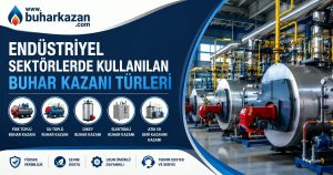 Endüstriyel Sektörlerde Kullanılan Buhar Kazanı Türleri