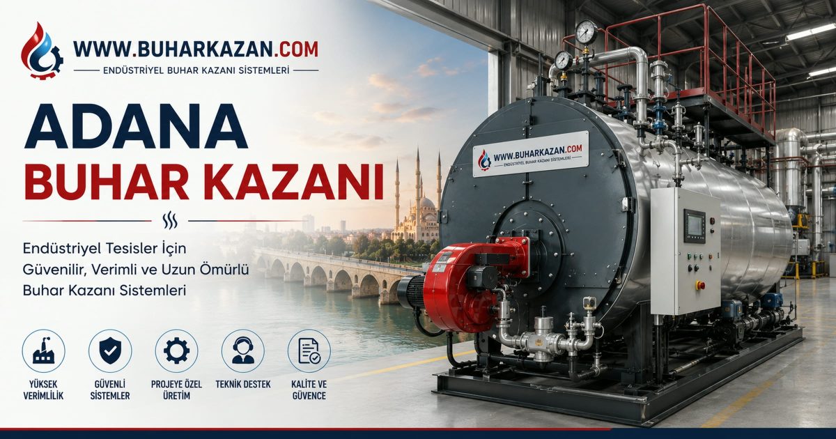 Adana Buhar Kazanı Adana Buhar Kazanı