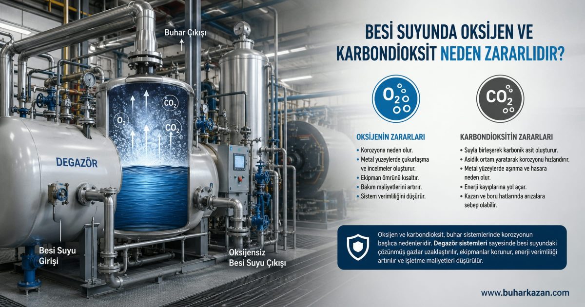 Besi Suyunda Oksijen ve Karbondioksit Neden Zararlıdır