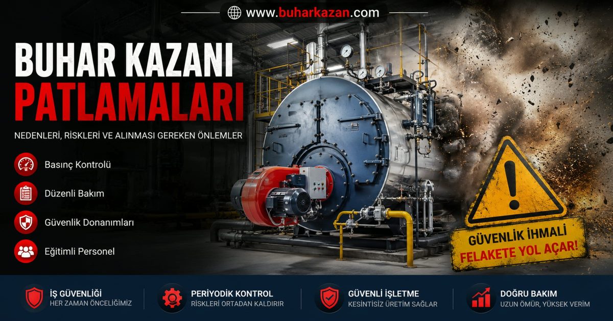 Buhar Kazanı Patlamaları Buhar Kazanı Patlamaları