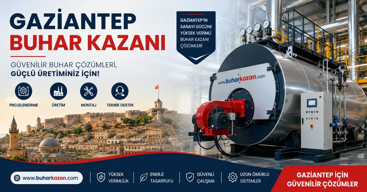 Gaziantep Buhar Kazanı Gaziantep Buhar Kazanı