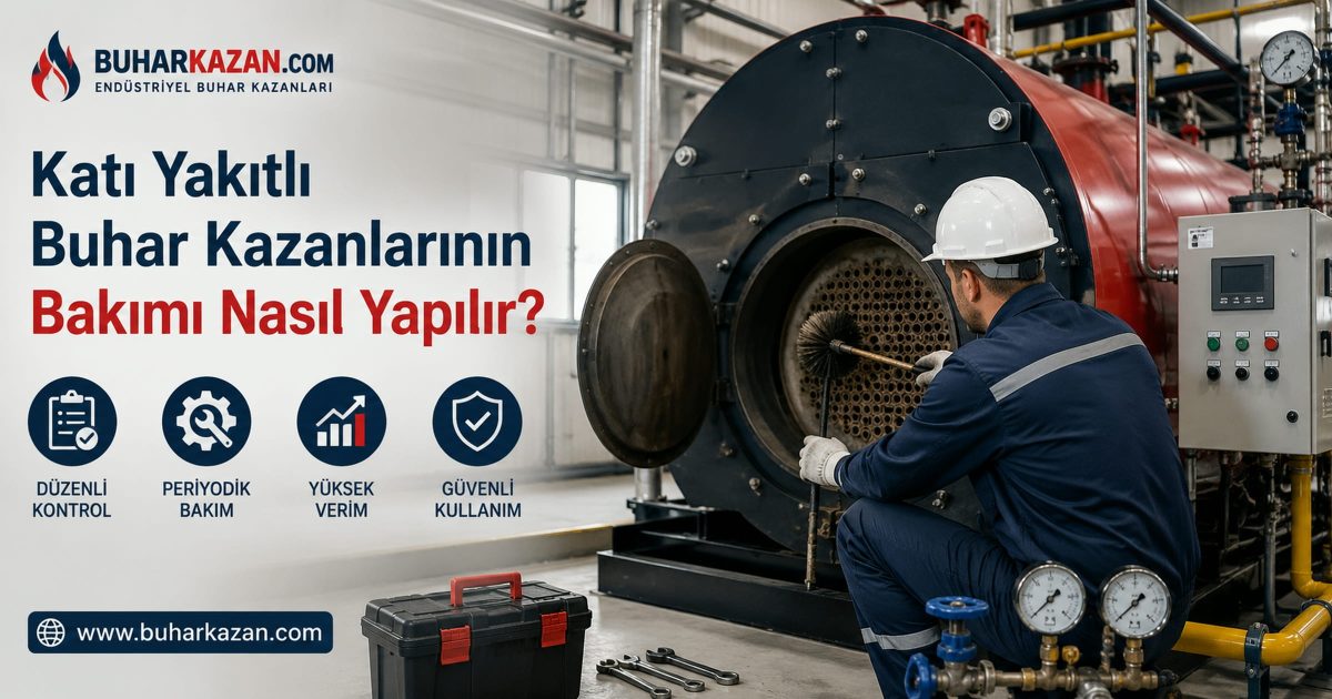 Katı Yakıtlı Buhar Kazanlarının Bakımı Nasıl Yapılır Katı Yakıtlı Buhar Kazanlarının Bakımı Nasıl Yapılır