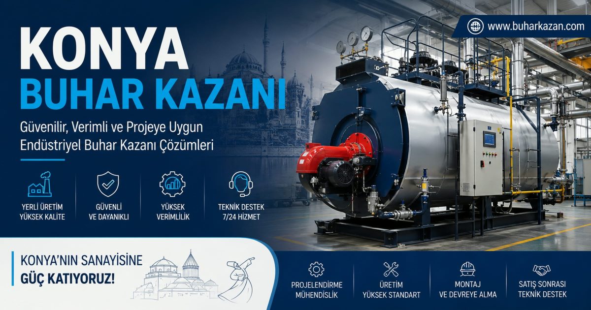 Konya Buhar Kazanı Konya Buhar Kazanı