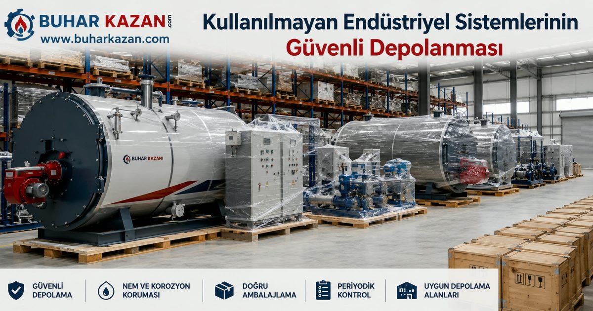Kullanılmayan Endüstriyel Sistemlerinin Güvenli Depolanması Kullanılmayan Endüstriyel Sistemlerinin Güvenli Depolanması