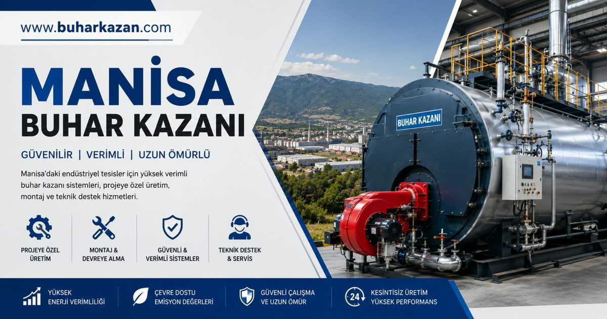 Manisa Buhar Kazanı Manisa Buhar Kazanı